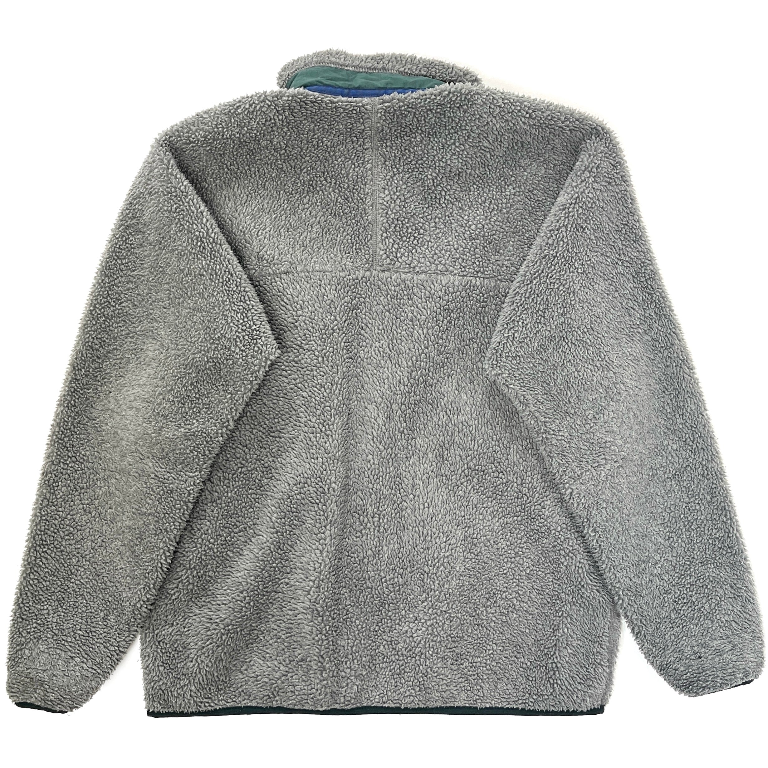 1997 Patagonia Classic Retro-X Fleece Jacket, Charcoal & Hunter (L