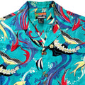 1985 Patagonia First Edition Pataloha Shirt, Tropical Fish: Jade (S)