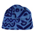 1998 Patagonia Printed Synchilla Hat, Island Block: Bluesmoke (L)