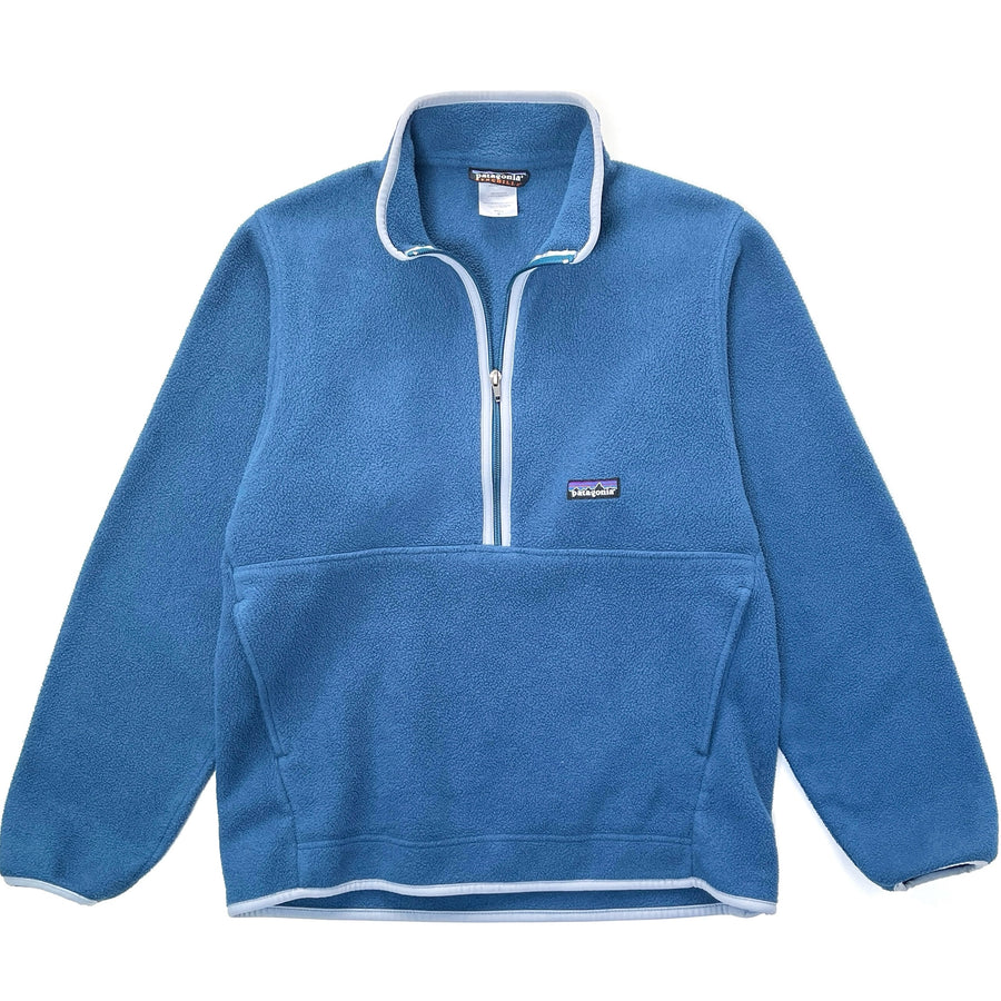 2007 Patagonia Synchilla Marsupial Half-Zip Fleece Pullover, Ocean Blue (S)