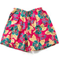 1994 Patagonia 5” Printed Nylon Baggies Shorts, Hibiscus Print (S)