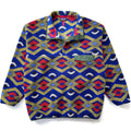 2014 Patagonia Printed Synchilla Snap-T, Slowfoot: Cobalt Blue (XL)