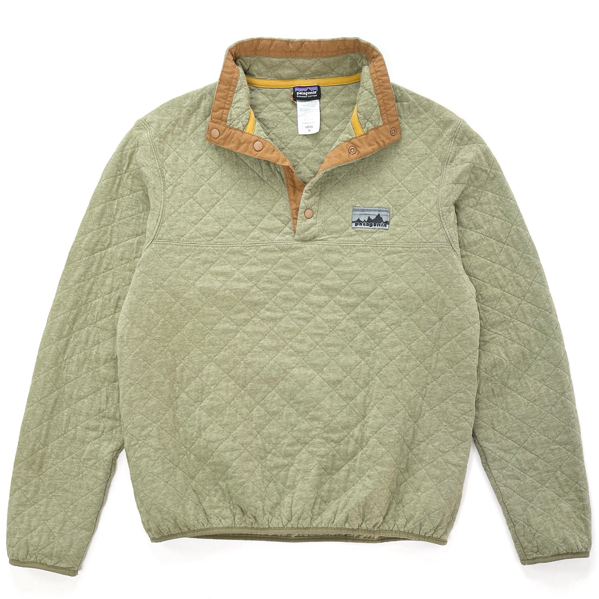 2014 Patagonia 40th Anniversary Legacy Diamond Quilt Snap-T, Fatigue Green (M)