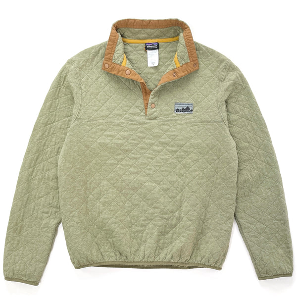 2014 Patagonia 40th Anniversary Legacy Diamond Quilt Snap-T, Fatigue Green (M)