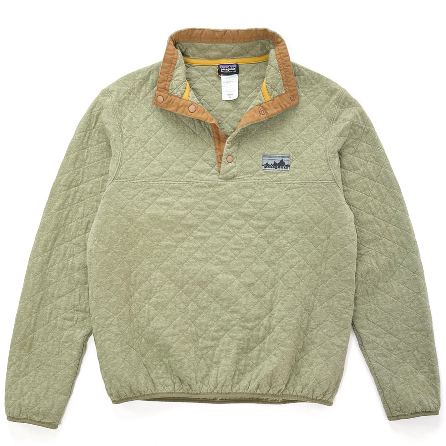 2014 Patagonia 40th Anniversary Legacy Diamond Quilt Snap-T, Fatigue Green (M)