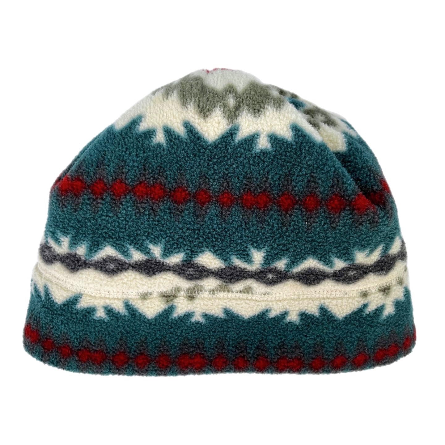 1994 Patagonia Printed Synchilla Hat, Sacajawea: Ivory (L)