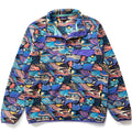 2023 Patagonia Printed Synchilla Snap-T Pullover, Joy: Pitch Blue (L)