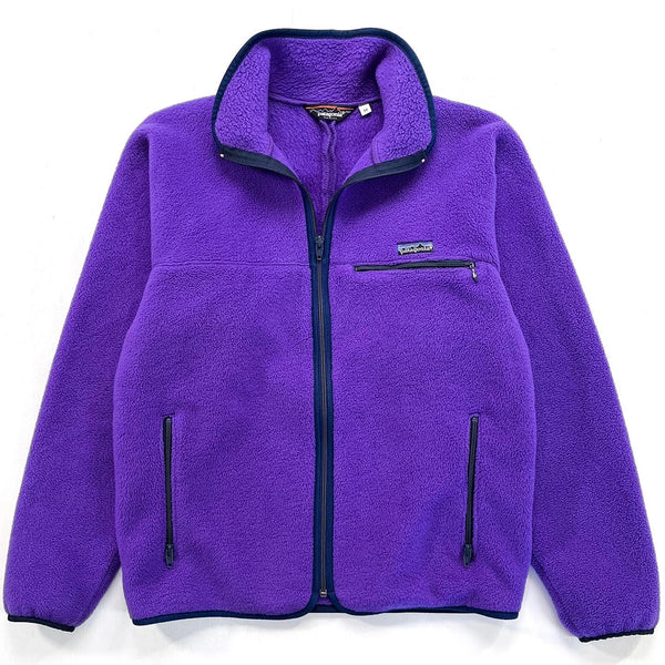 1985 Patagonia “First Edition” Synchilla Cardigan, Purple (S/M)