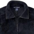 2000s Arc’teryx Delta SV Full-Zip Deep Pile Fleece Jacket, Black (M/L)