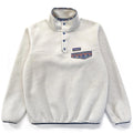 2018 Patagonia Womens Synchilla Snap-T, Pelican & Stone Blue (M)