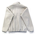 2018 Patagonia Womens Synchilla Snap-T, Pelican & Stone Blue (M)