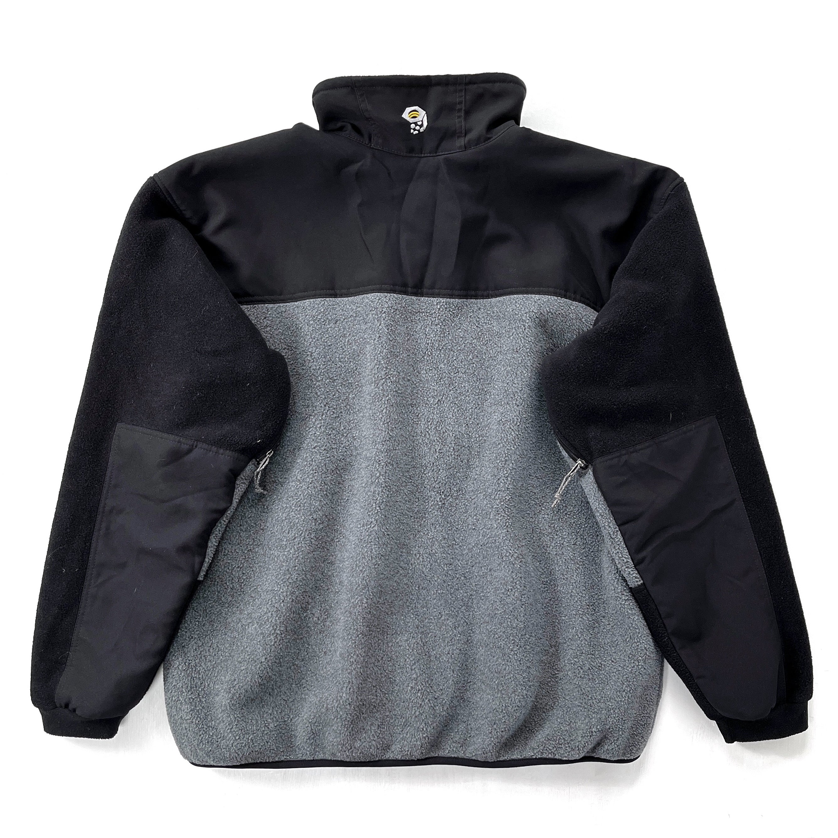 1990s Mountain Hardwear Full-Zip Fleece Jacket, Grey & Black (XL)