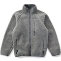 1996 Patagonia Made In The U.S.A. Retro Pile Cardigan, Charcoal (S)