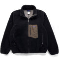 2008 Patagonia Classic Retro-X Fleece Jacket, Black & Gravel (L)