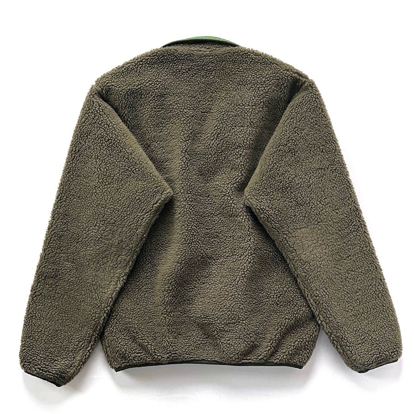 2007 Patagonia Reversible Deep Pile Snap-T Pullover, Vine & Loden