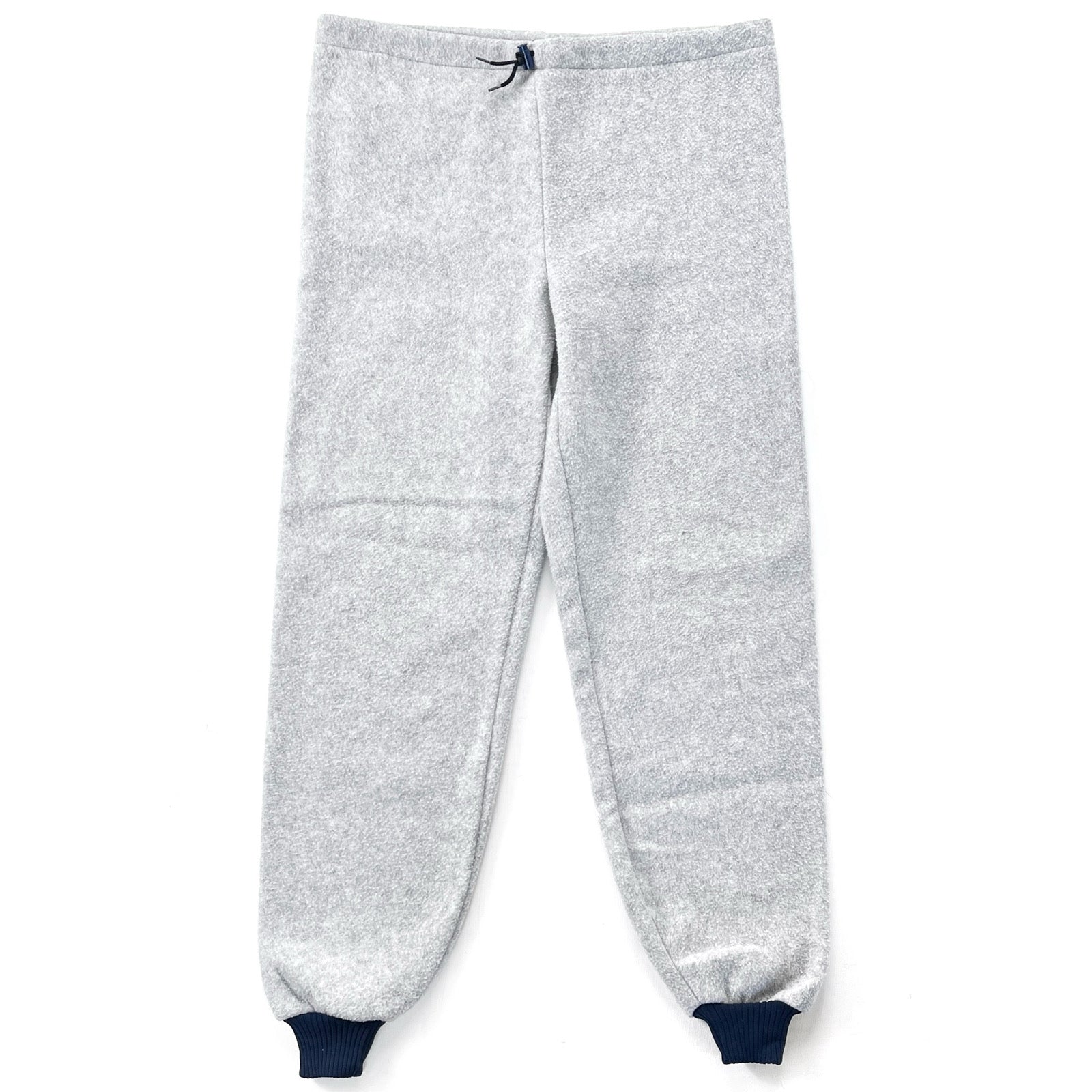 1980 Patagonia First Generation Bunting Fleece Pants, Light Grey (L)