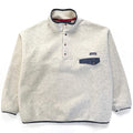 2000 Patagonia Synchilla Snap-T, Oatmeal Heather & Carbon (XXL)