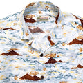 2022 Patagonia Mens Pataloha Shirt, Island Currents: White (L)