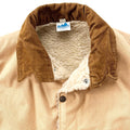 1970s Patagonia First Generation Shearling-Lined Canvas Ranch Vest, Tan (S/M)