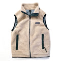 1997 Patagonia Made In The U.S.A. Retro-X Vest, Natural & Hunter (S)
