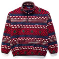 1996 Patagonia Printed Synchilla Snap-T, Saltillo: Burnt Chili (L)