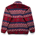 1996 Patagonia Printed Synchilla Snap-T, Saltillo: Burnt Chili (L)
