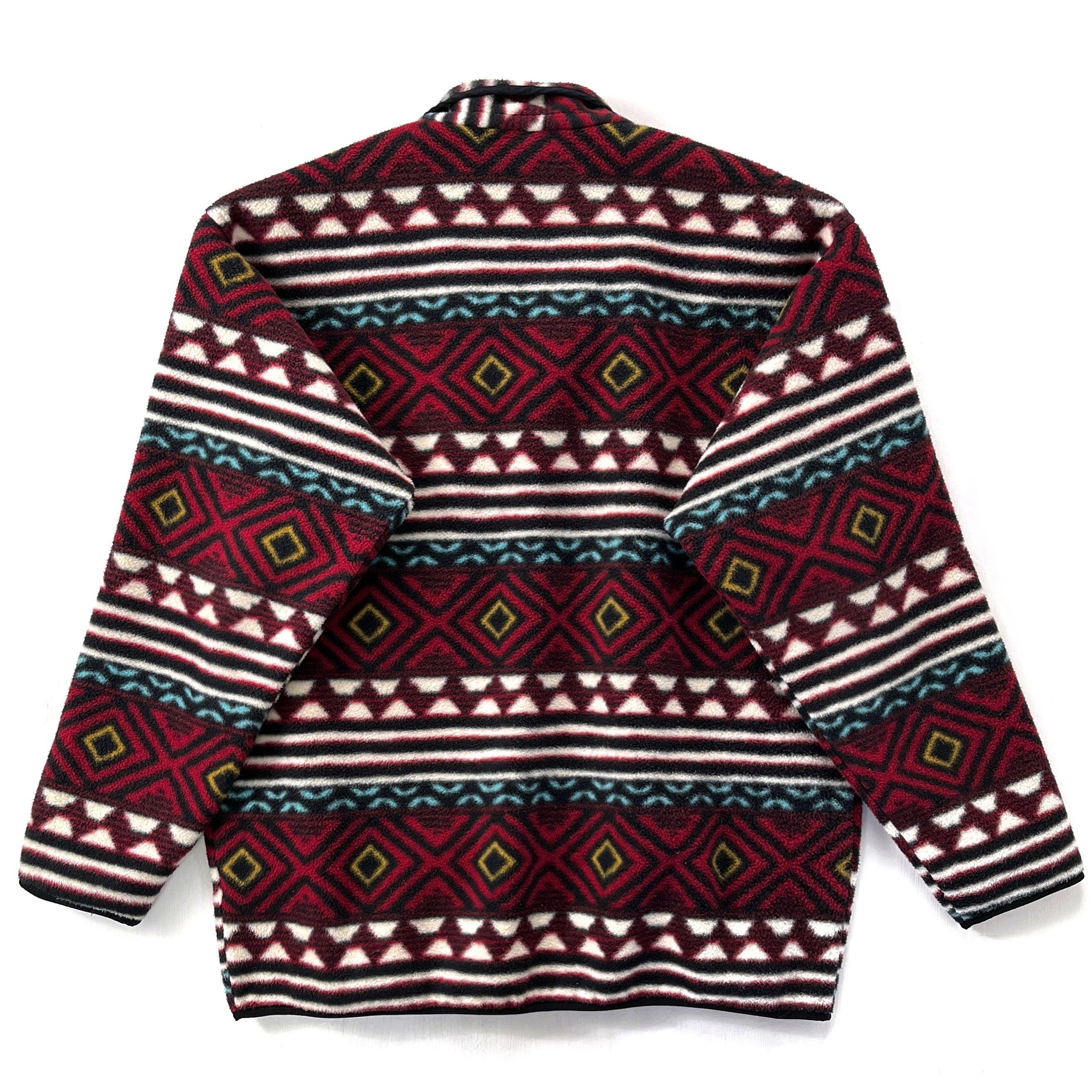 2016 Patagonia Printed Synchilla Snap T Saltillo Cinder Red L