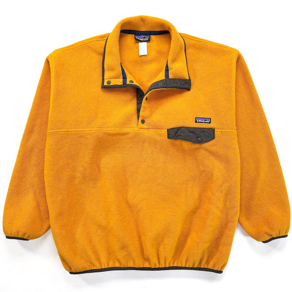 2012 Patagonia Synchilla Snap-T Fleece Pullover, Gold (XL)