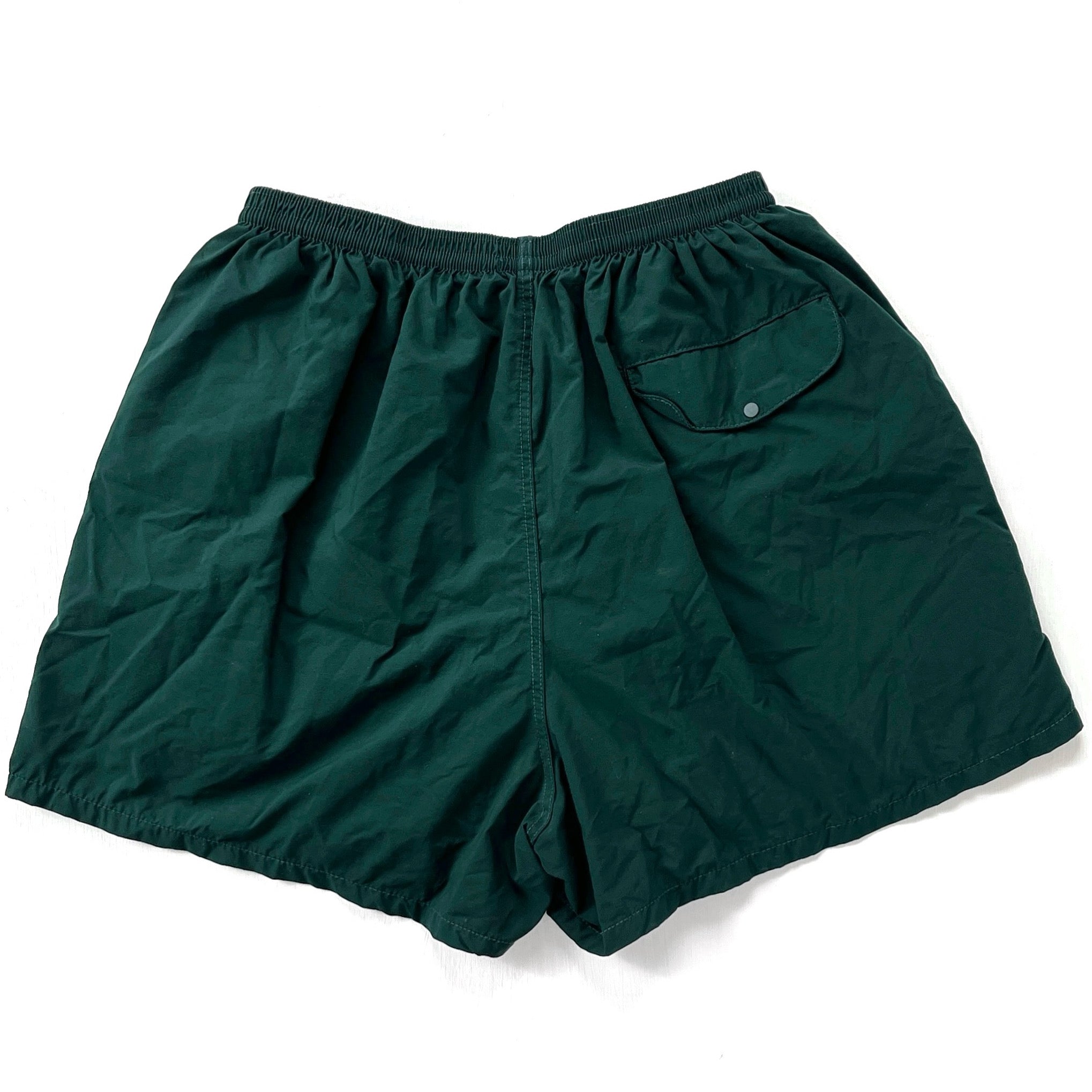 1999 Patagonia 3.5” Mens Nylon Baggies Shorts, Hunter (L)