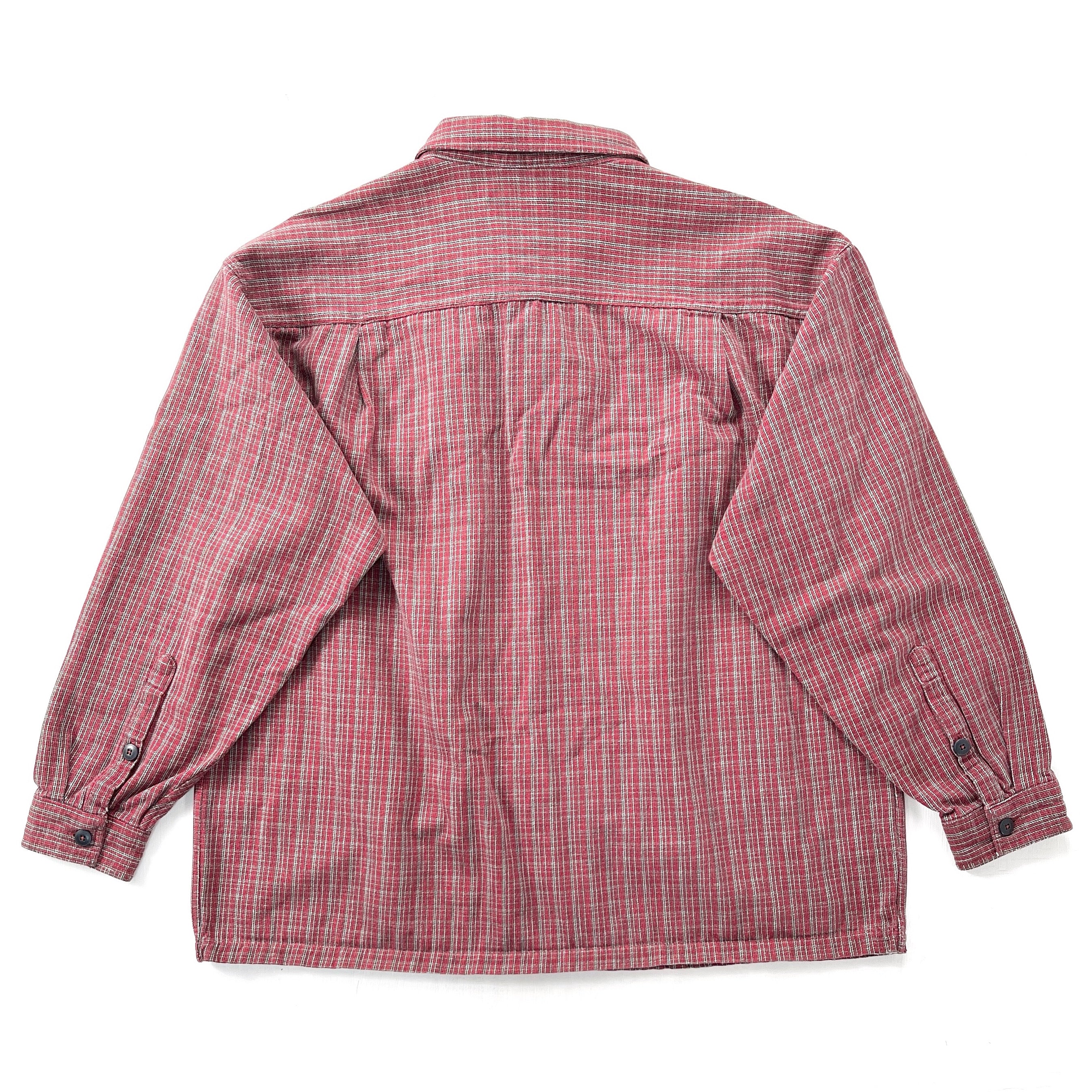 1990s Patagonia Made In Portugal Heavyweight Knit Cotton Shirt (L)