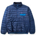 2016 Patagonia Recycled Polyester Down Snap-T Pullover, Navy (M)
