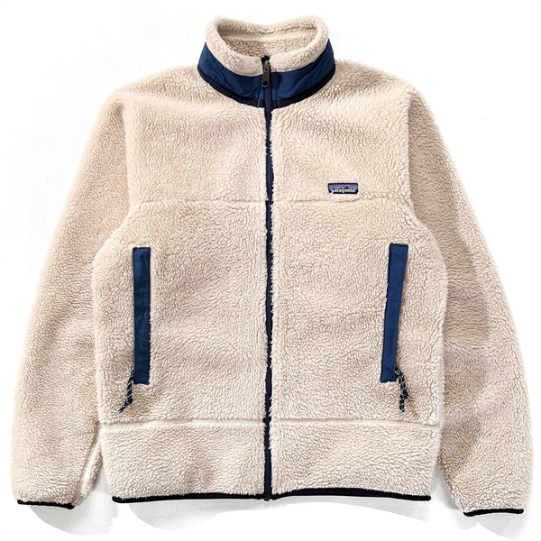 1996 Patagonia P.E.F. Retro-X Fleece Jacket, Natural & Night Sky (M)