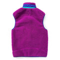 2013 Patagonia Classic Retro-X Fleece Vest, Purple & Blue (S)