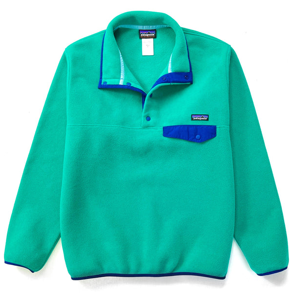 2015 Patagonia Synchilla Snap-T Fleece Pullover, Emerald (M)