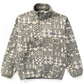 1997 Patagonia Printed Synchilla Snap-T, Ghana Gourds: Alabaster (S)