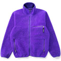 1992 Patagonia Made In The U.S.A. Retro Pile Cardigan, Purple (M)