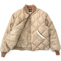 1960s Eddie Bauer Quilted Skyliner “Blizzard Proof” Down Jacket, Light Tan (M)