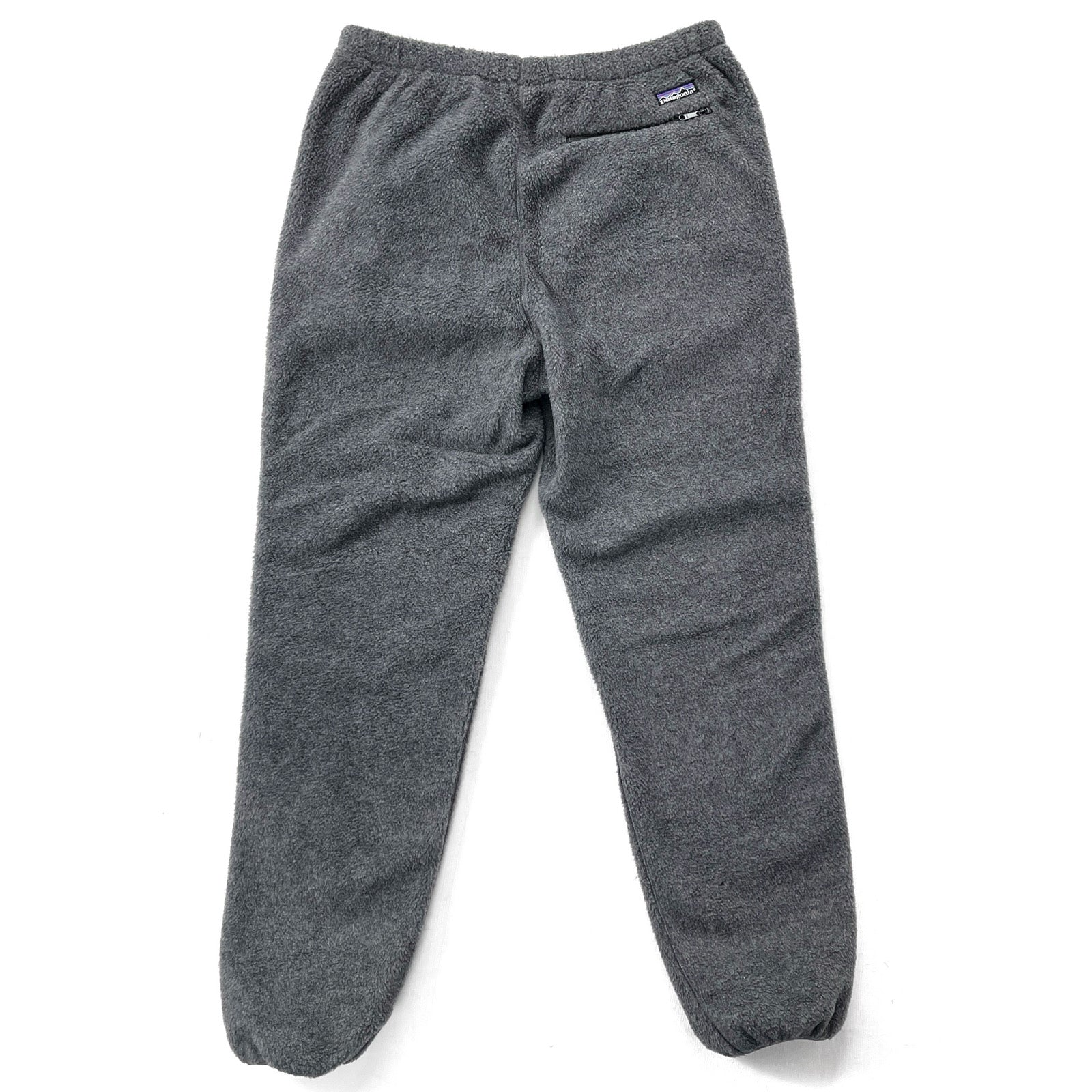 1989 Patagonia Made In The U.S.A. Synchilla Fleece Pants, Charcoal Grey (L)