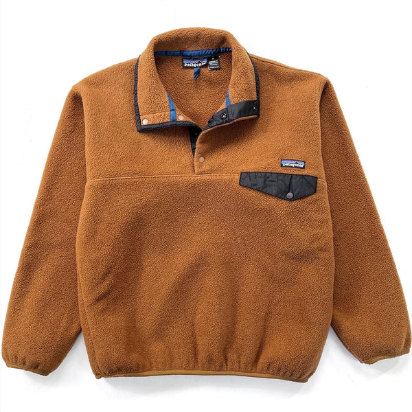 1995 Patagonia Synchilla Snap-T Fleece Pullover, Pecan (M)