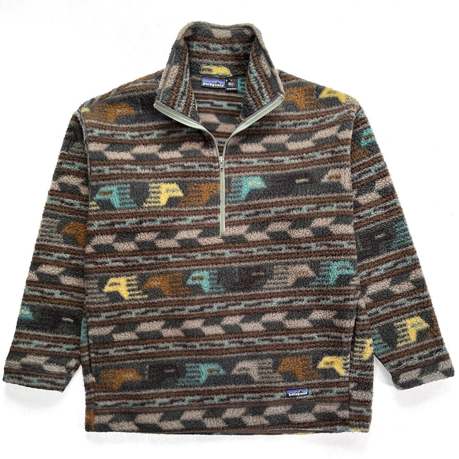 1996 Patagonia Printed Synchilla Shearling Sweater, Anatolia (L)