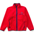 1986 Patagonia Made In The U.S.A. Synchilla Cardigan, Red & Navy (S)