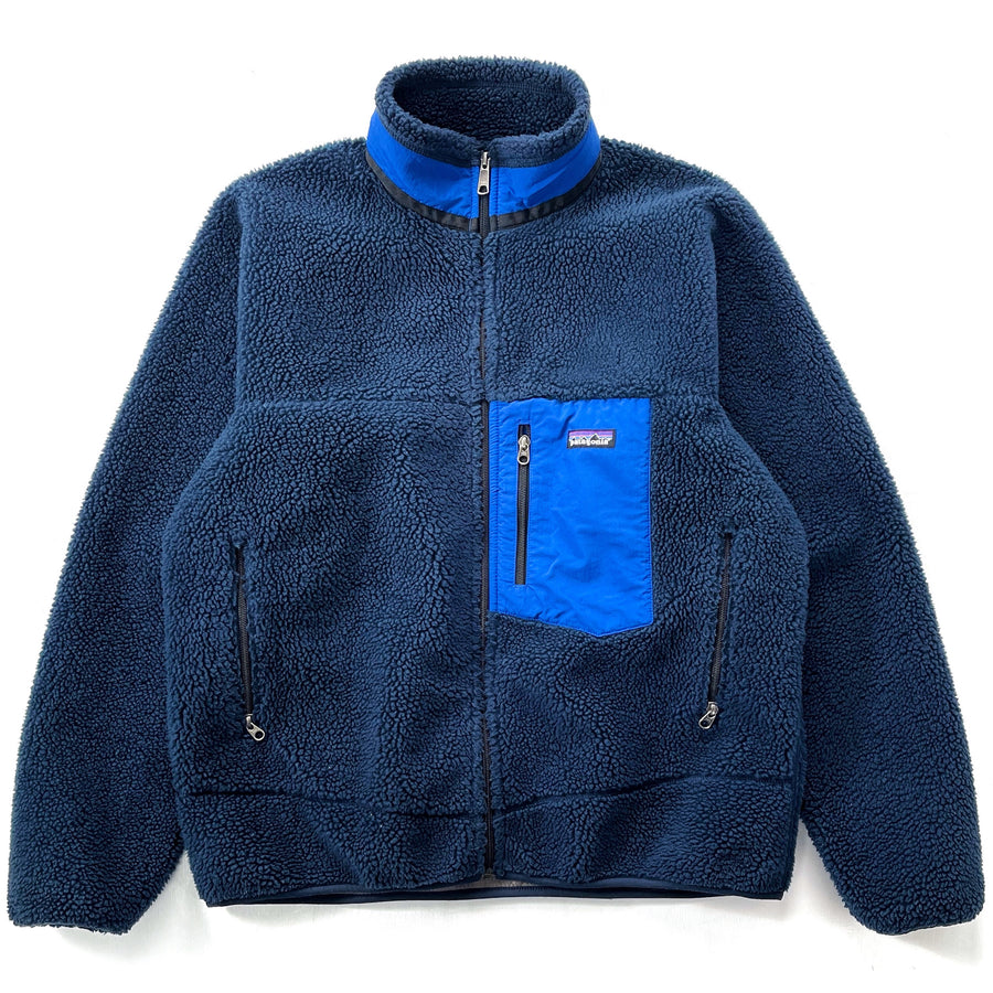 2009 Patagonia Classic Retro-X Fleece Jacket, Dark Navy Blue (L)
