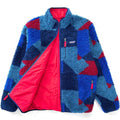 2014 Patagonia Classic Retro-X Cardigan, Blocks: Glass Blue (XL)