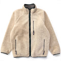 1997 Patagonia Made In The U.S.A. Retro Pile Cardigan, Natural (L/XL)