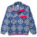 2013 Patagonia Printed Synchilla Snap-T, Aurora: Channel Blue (M)