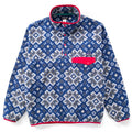 2013 Patagonia Printed Synchilla Snap-T, Aurora: Channel Blue (M)