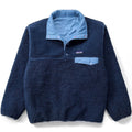 2007 Patagonia Reversible Deep Pile Snap-T Pullover, Chalk Blue (M/L)