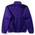 1990 Patagonia Made In The U.S.A. Retro Pile Cardigan, Eggplant (S)