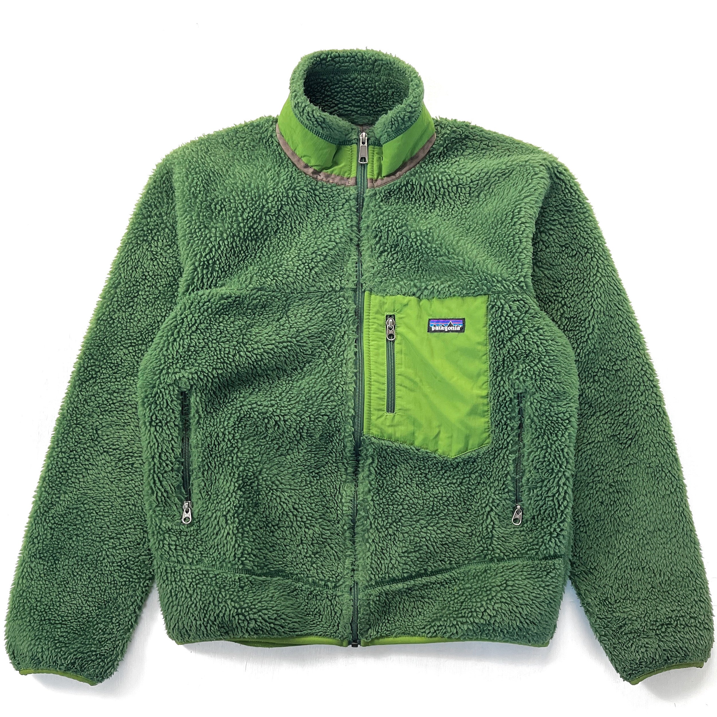 2010 Patagonia Classic Retro-X Fleece Jacket, Backcountry Green (S)