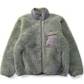 2002 Patagonia “Deep Pile” Classic Retro Cardigan, Eucalyptus (L/XL)